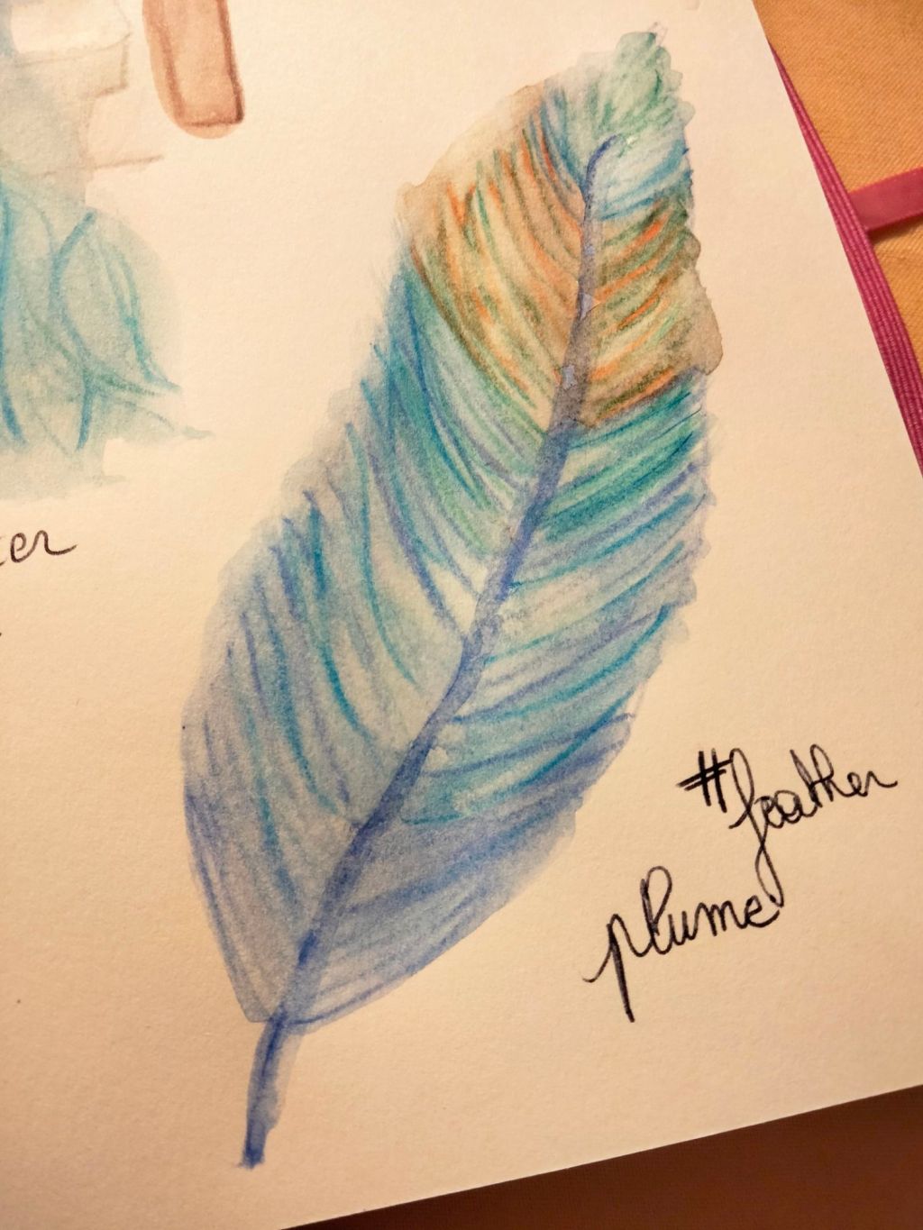 Une Plume Inspirante : Mon Projet du Jour 16