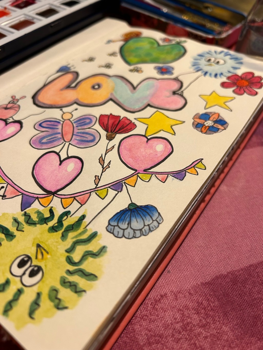 Aquarelles en cours / ongoing watercolors