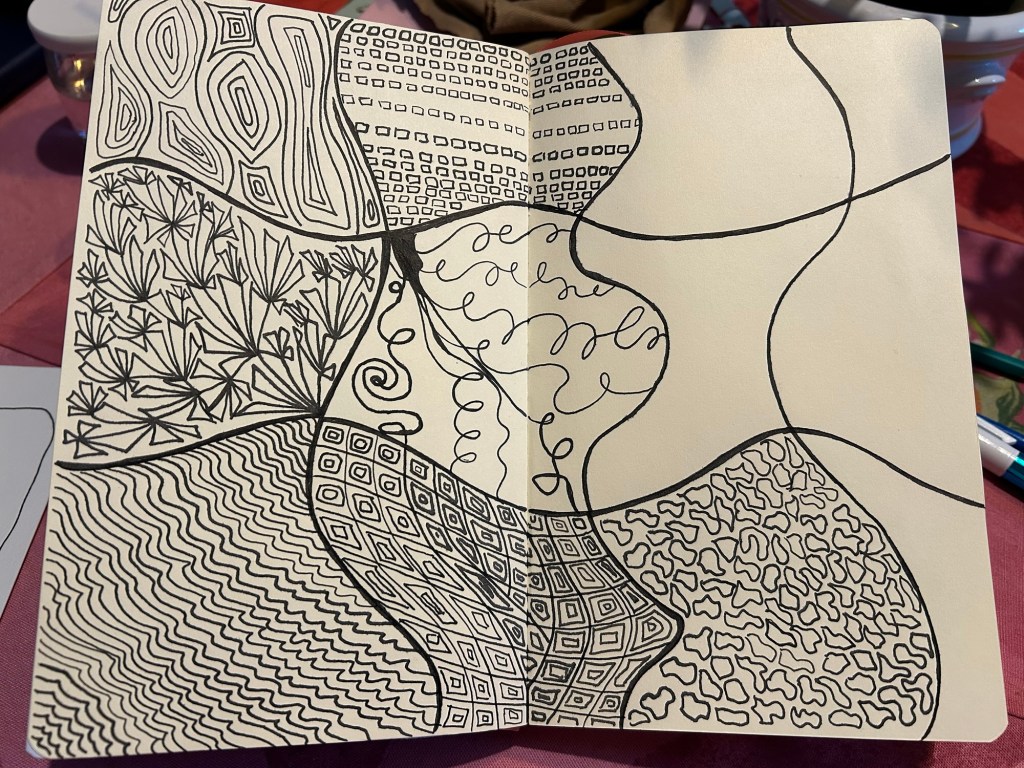 Page encre de Chine / India ink&nbsp;page